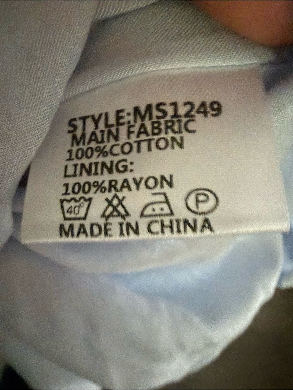 Madison the Lable Light Blue Tiered Spaghetti Strap Maxi Dress - Picture 5 of 5